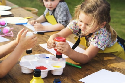 Basteln mit Kindern zum Kindergeburtstag