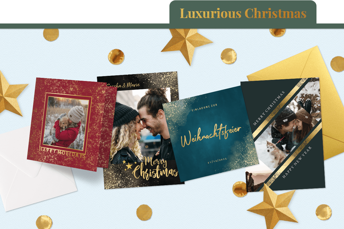 Weihnachtskarten-Trends
