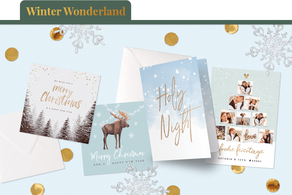 Weihnachtskarten-Trends