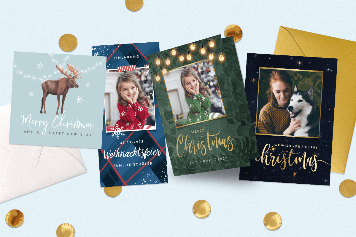 Weihnachtskarten-Trends