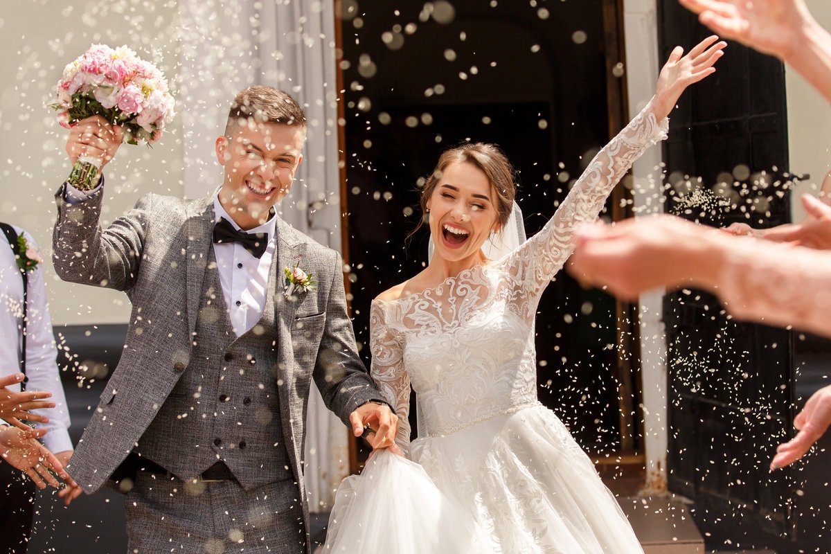 Hochzeit im Oktober