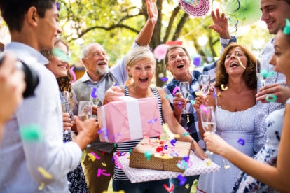 Geburtstagsfeier der Eltern planen – aber wie?