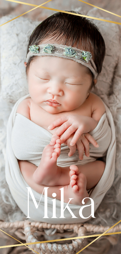 Fotokarten - Fotokarte Geburt / Adoption