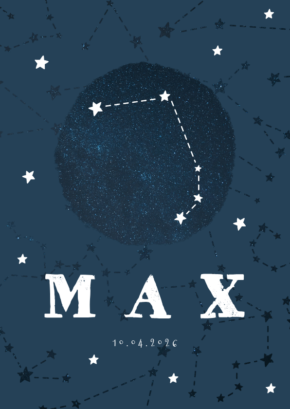 Geburtskarte Sternzeichen Widder Foto innen - Geburtskarten Geburtskarten - Geburtskarte Sternzeichen Widder Foto innen