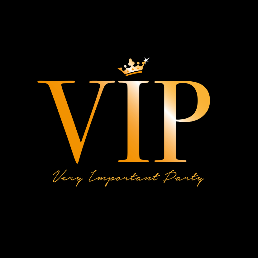 Geburtstagseinladungen - Einladungskarte zum Geburtstag VIP Party
