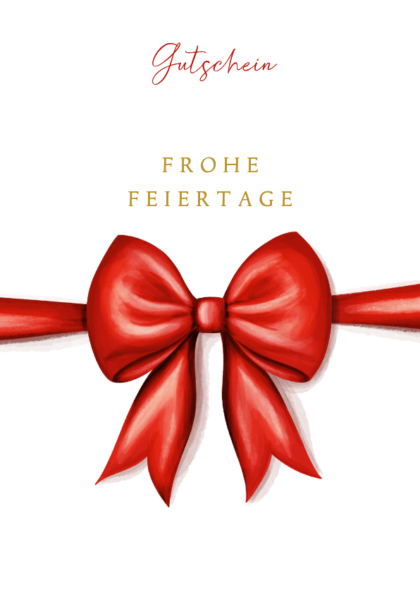 Geschäftliche Weihnachtskarten - Geschäftliche Weihnachtsgrüße Geschenkgutschein Mitarbeiter