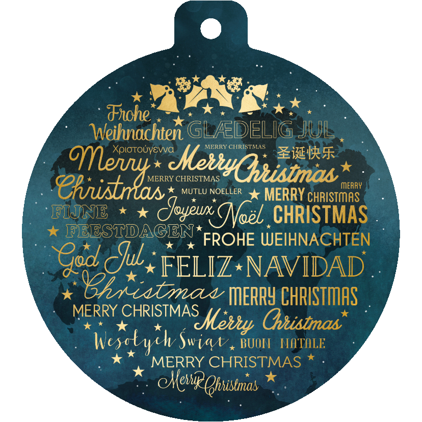 Internationale Weihnachtskarte Company Weltkarte Kugel - Geschäftliche Weihnachtskarten Geschäftliche Weihnachtskarten - Internationale Weihnachtskarte Company Weltkarte Kugel