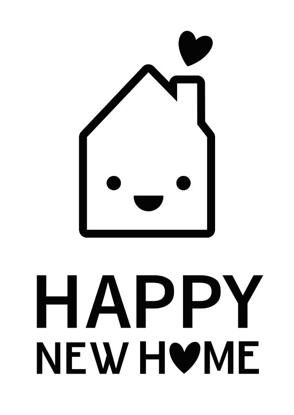 Glückwunschkarten - Happy new Home Glückwunschkarte