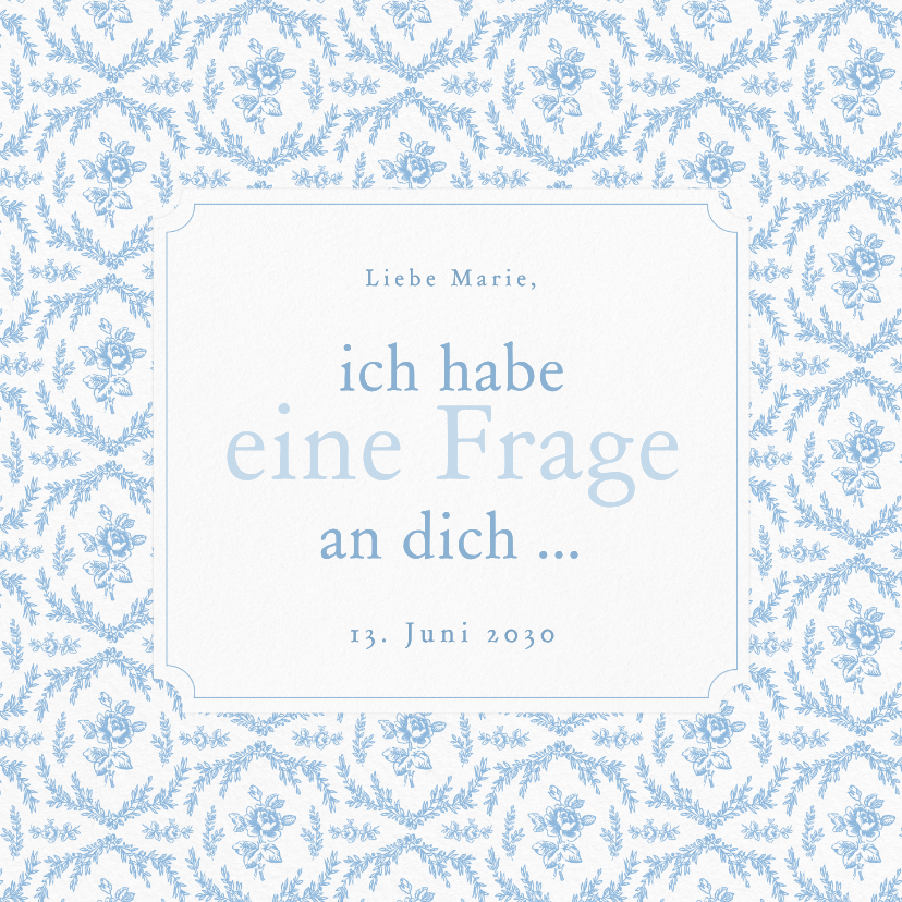 Hochzeitskarte Trauzeugin fragen englische Rose romantisch - Hochzeitskarten Hochzeitskarten - Hochzeitskarte Trauzeugin fragen englische Rose romantisch