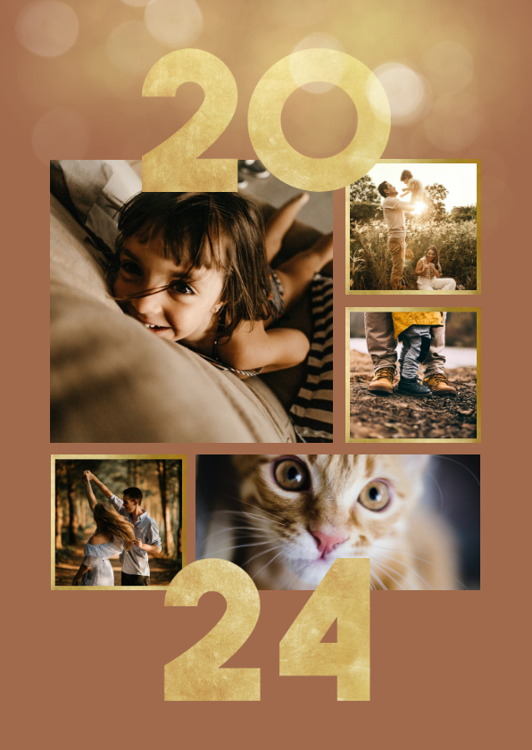 Neujahrskarten - Grußkarte Fotos Neujahr