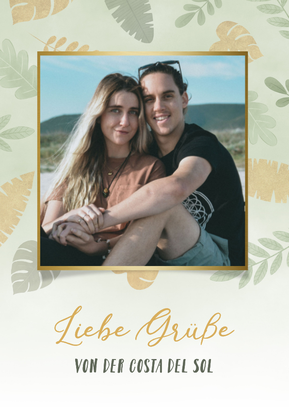 Urlaubskarten - Postkarte aus dem Urlaub mit eigenem Foto