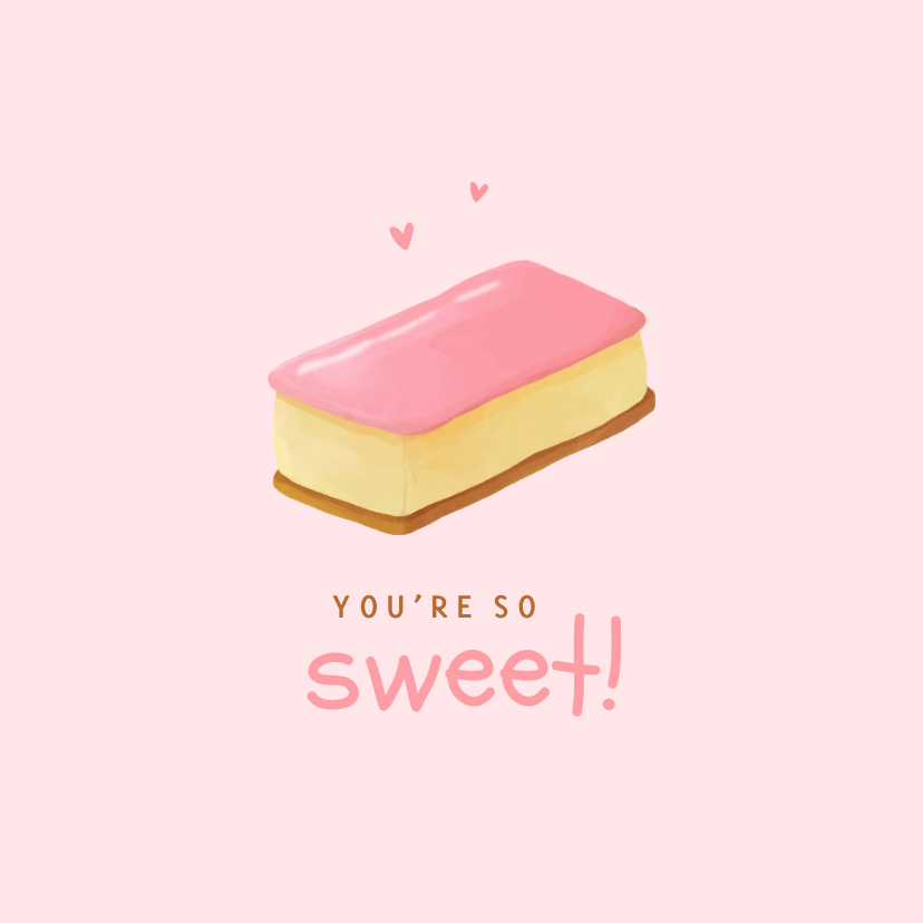 Valentinskarten - Valentinskarte 'You're so sweet'