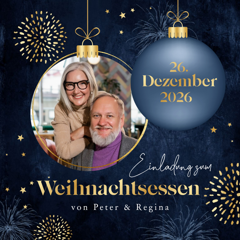 Einladung Weihnachtsessen Weihnachtskugeln - Weihnachtskarten Weihnachtskarten - Einladung Weihnachtsessen Weihnachtskugeln