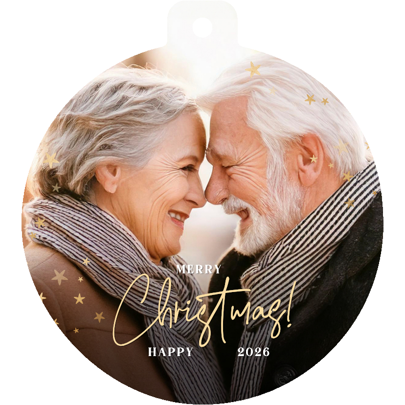 Fotokarte Weihnachtskugel Christbaumschmuck - Weihnachtskarten Weihnachtskarten - Fotokarte Weihnachtskugel Christbaumschmuck