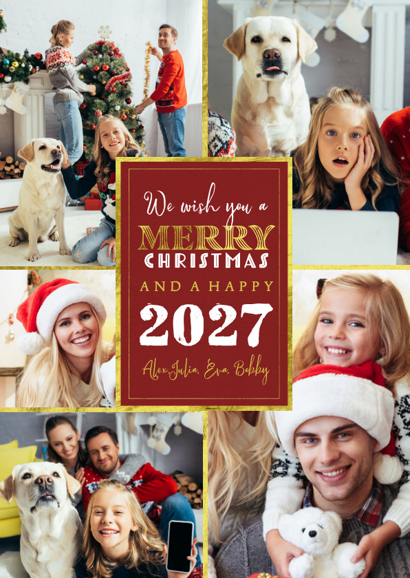 Weihnachtskarte Fotomix - Weihnachtskarten Weihnachtskarten - Weihnachtskarte Fotomix
