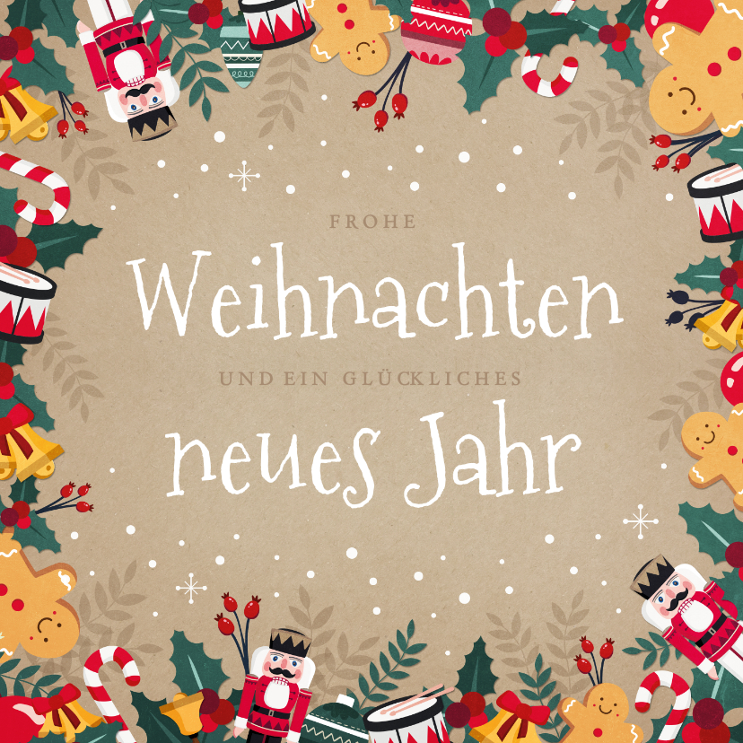 Weihnachtskarten - Weihnachtskarte Weihnachtsillustrationen